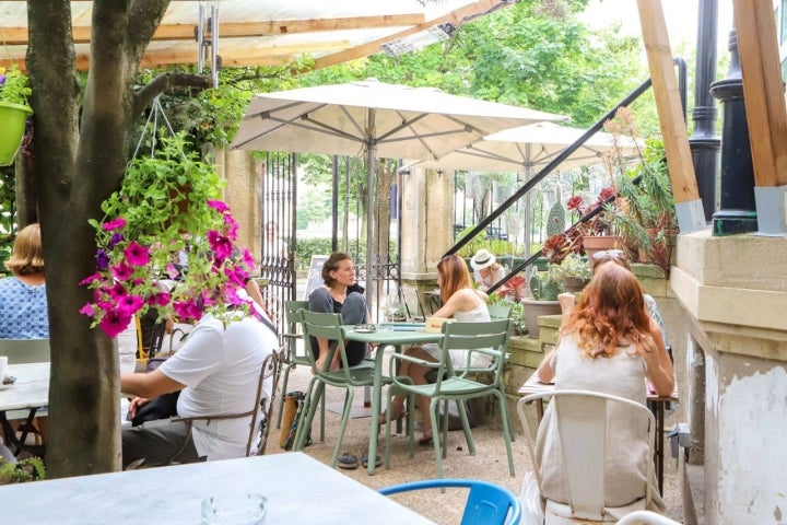 Las meriendas sanas y el ambiente tranquilo de 'Botanika'.