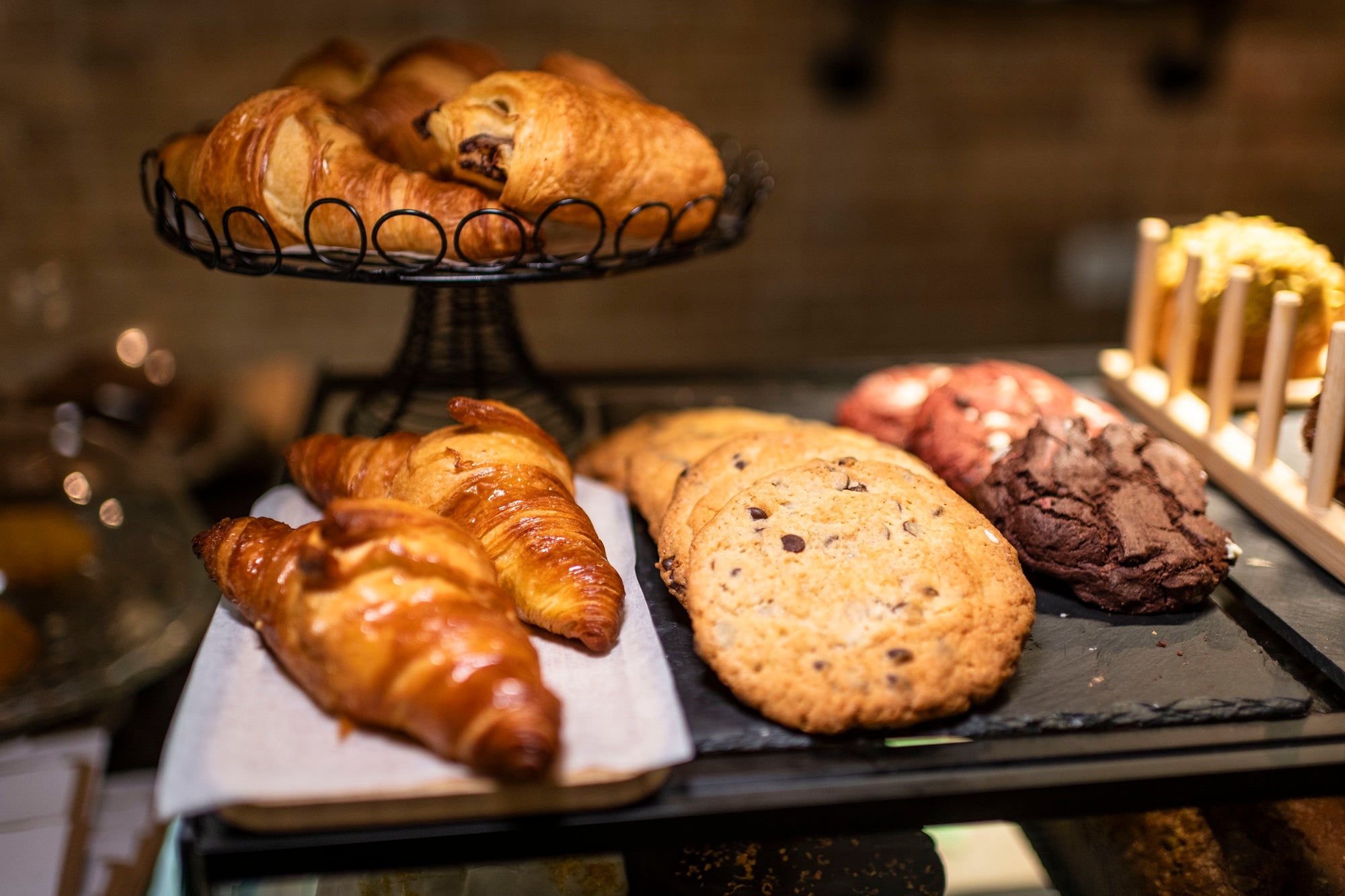 Café especialidad Lavapiés L’Origine bollería