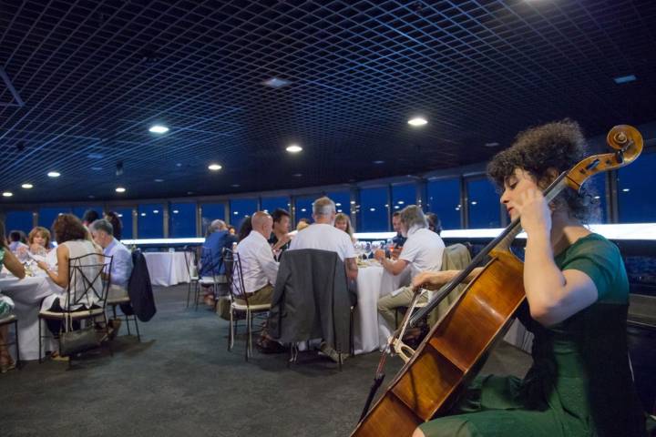 Actuación en la experiencia celebrada de el Faro de Moncloa, en Madrid. Foto: Banquete Pop Up