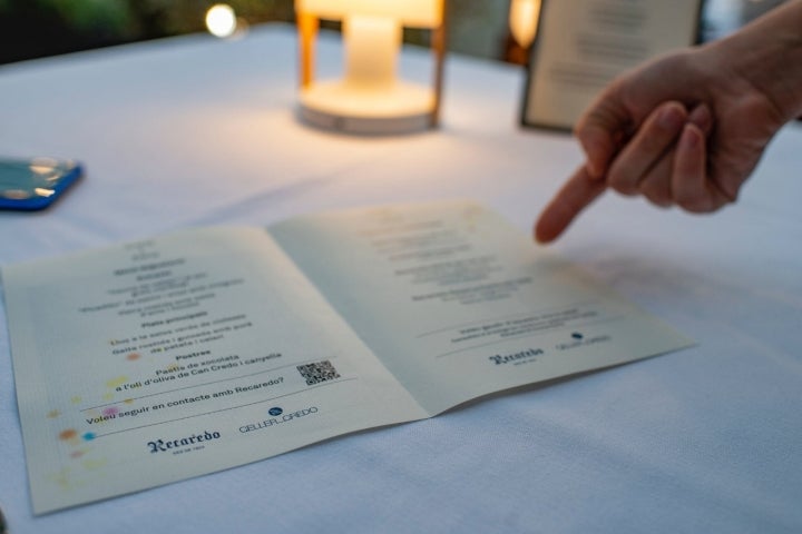 Cena de verano en bodega Recaredo: menú y maridaje