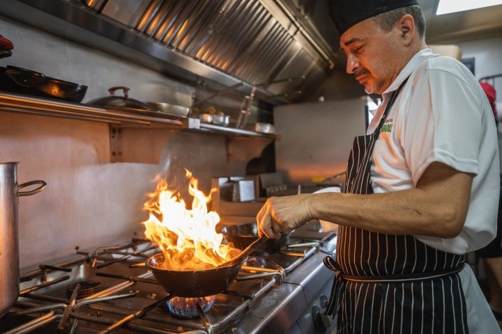 Chiringuito Bombadill (Isla Canela, Huelva) cocinero