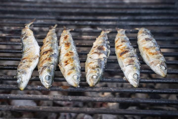 Chiringuito Bombadill (Isla Canela, Huelva) sardinas