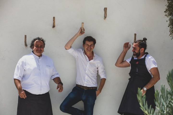 Chiringuito 'Casa Jondal' (Ibiza): Ricardo Acquista, Goran Krstanovic y Rafa Zafra