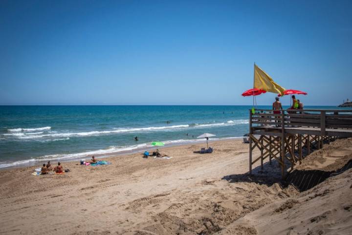 Chiringuito 'El Mayo' (Cullera): playa de 'El Mayo'