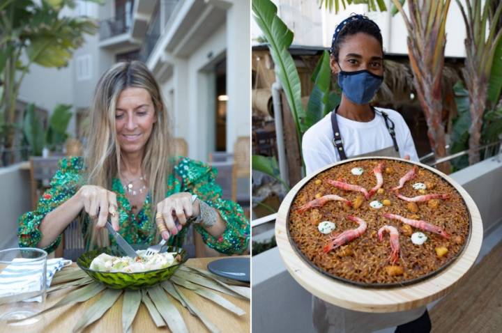 Chiringuito 'Pecador' (Ibiza): ensaladas y arroces
