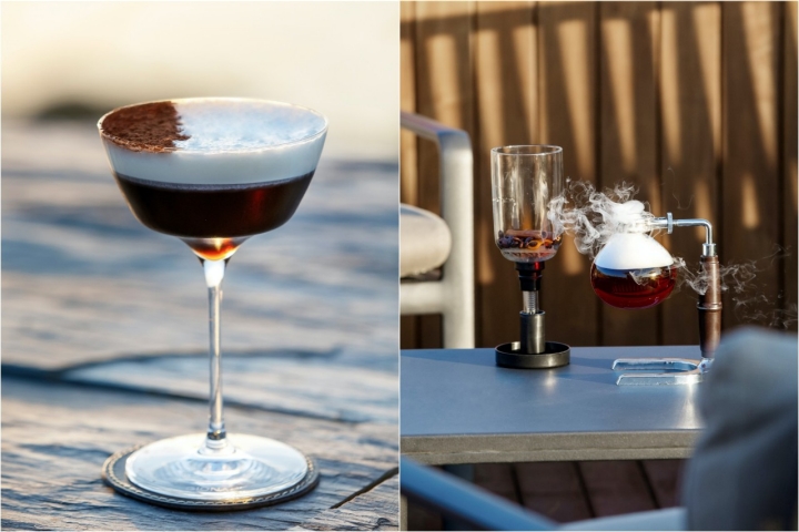 Cóctel Diplomisú de la coctelería Espazio Oteiza (Donostia).