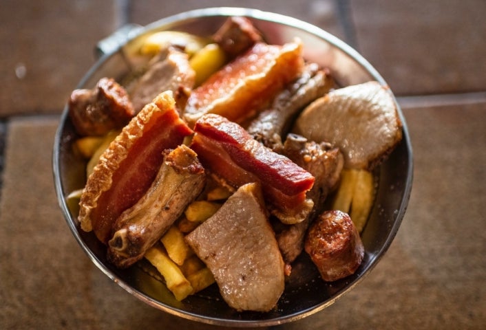Torreznera del restaurante Gafiq en Belalcázar