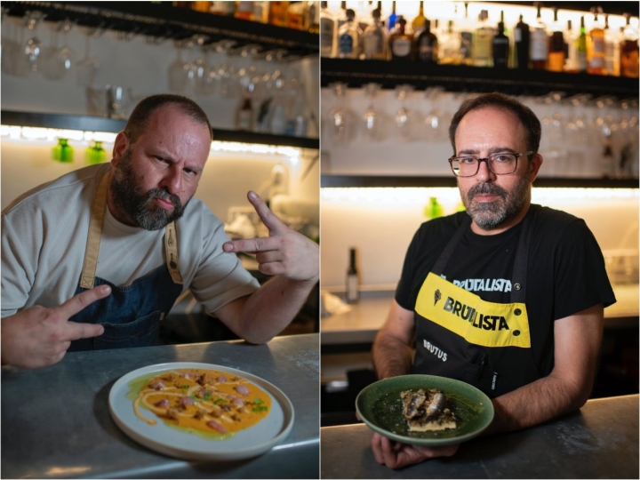 Los chefs de Marzeah y Brutalista en la comida homenaje a Rosa Tovar.