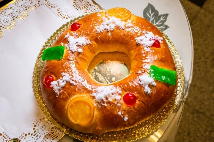 Roscón de Reyes de la Confitería Conrado (La Bañeza)