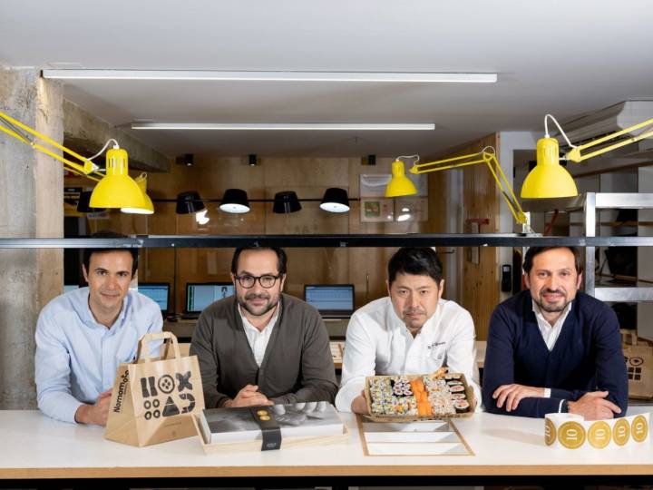 Delivery restaurantes de Barcelona en Madrid: equipo del grupo 'Nomo'