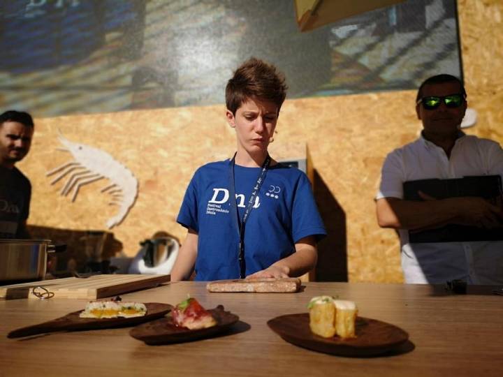 Vicky Sevilla, la joven chef de 'Arrels', que abrió hace un año. Foto: D*na Festival Dénia.