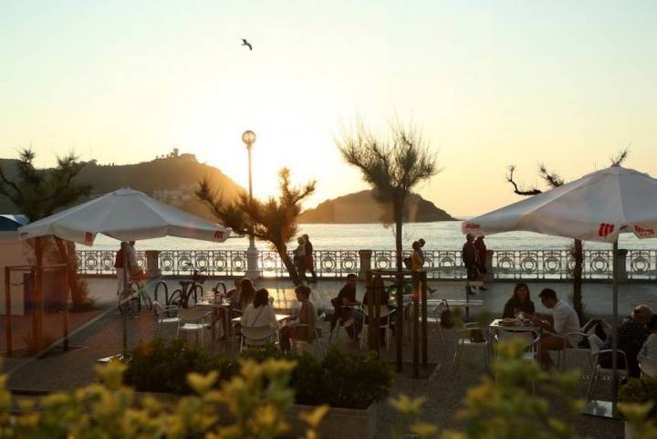 La terraza del restaurante 'Narru', apetecible al cien por cien. Foto: Facebook.