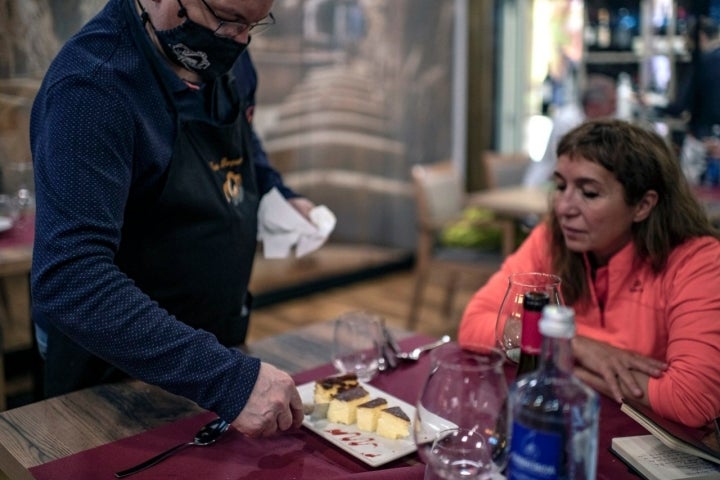 Tarta queso Casa Barqueiro