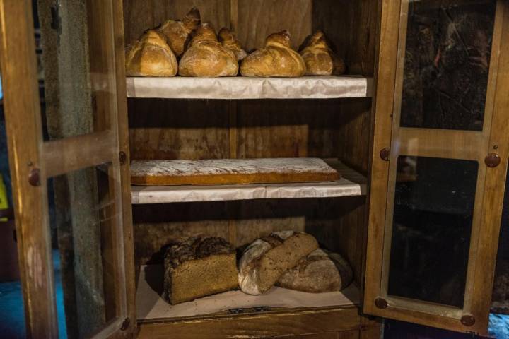 Sitios para comer en el Camino Portugués de la Costa: O Muiño (panes)