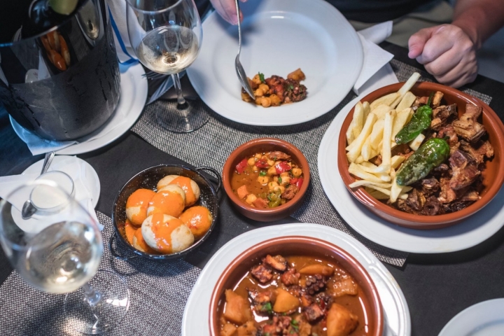 Platos de Piratas en Lajares (Fuerteventura).