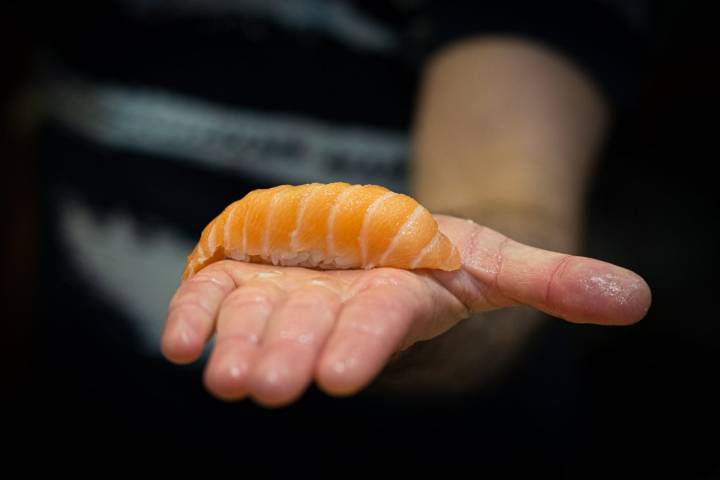 Sushi salmón