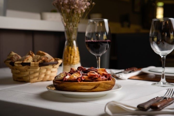 Dónde comer en Chantada (Lugo) Os Pendellos pulpo