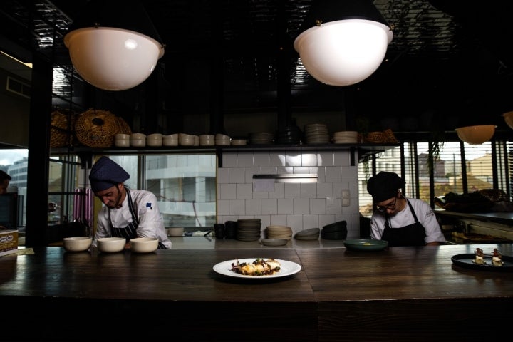 El espacio gastronómico Mercado Boanerges, de las últimas novedades en los barrios de Santiago.