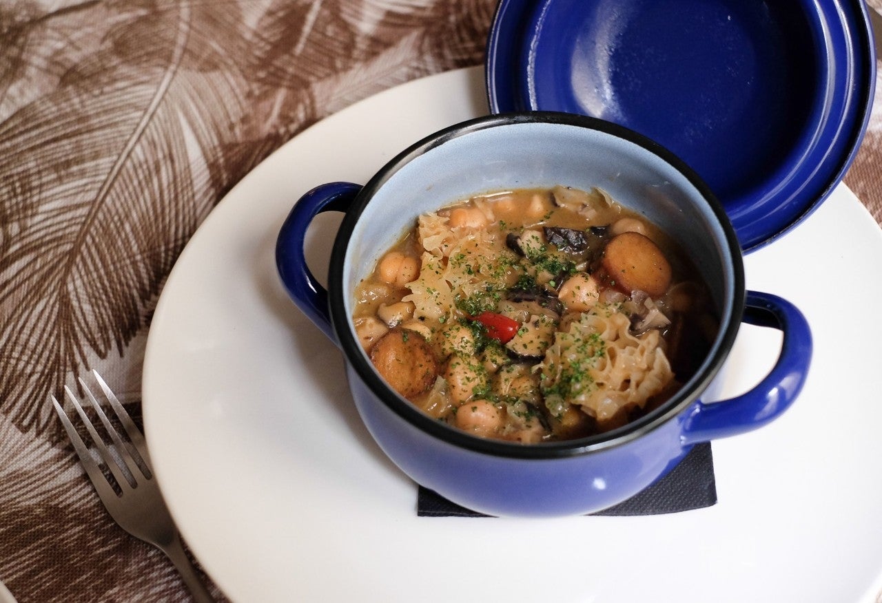 Callos vegetales: el plato madrileño por excelencia en modalidad sin carne.