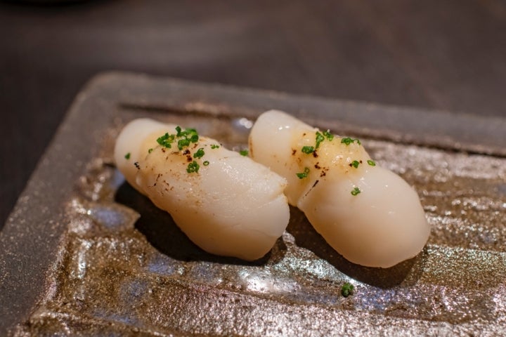 Nigiri de vieira