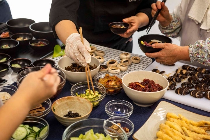 Los platos de Kwan cuentan con una gran variedad de ingredientes.