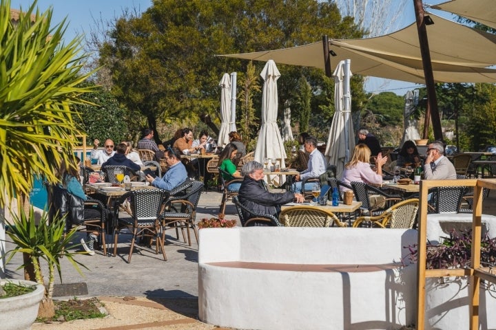 Terraza Finca Alfoliz