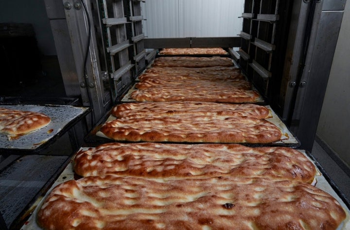 cocas antes de empaquetar forn franquesa
