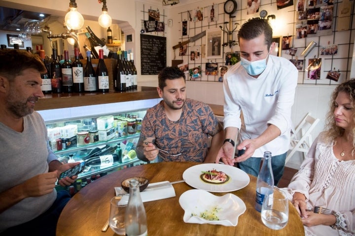 Balta es Baltasar Díaz, cocinero rondeño con una larga trayectoria en los fogones.