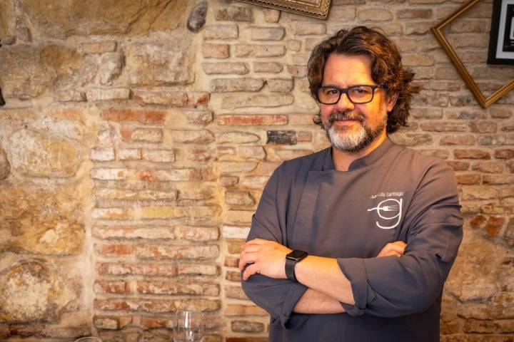 El cocinero Juan Luis Santiago.