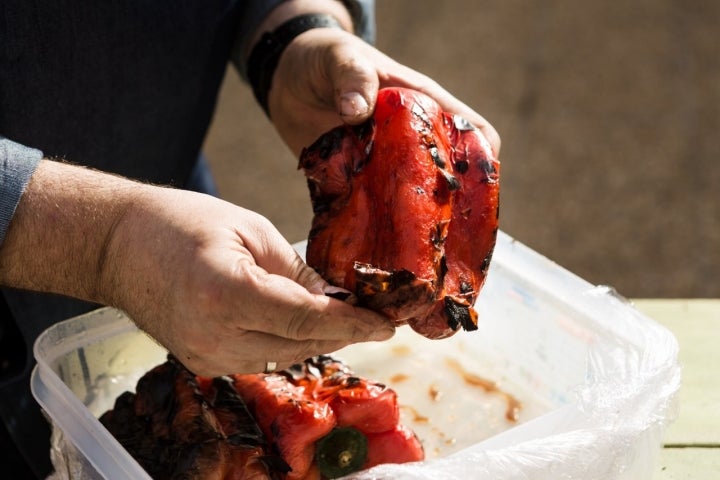 Pimiento rojo asado