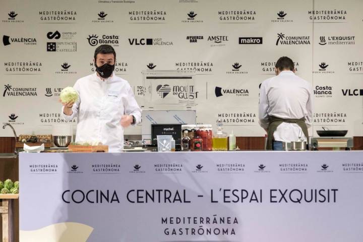 Ricard Camarena habló sobre el escenario de la huerta valenciana. Foto: Gastrónoma.