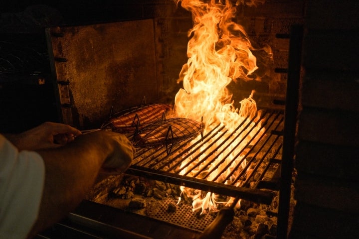 Parrilla restaurante Iriarte.