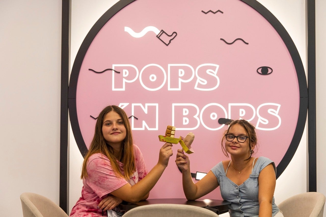 'Pops'n Bops', donde los helados se mastican