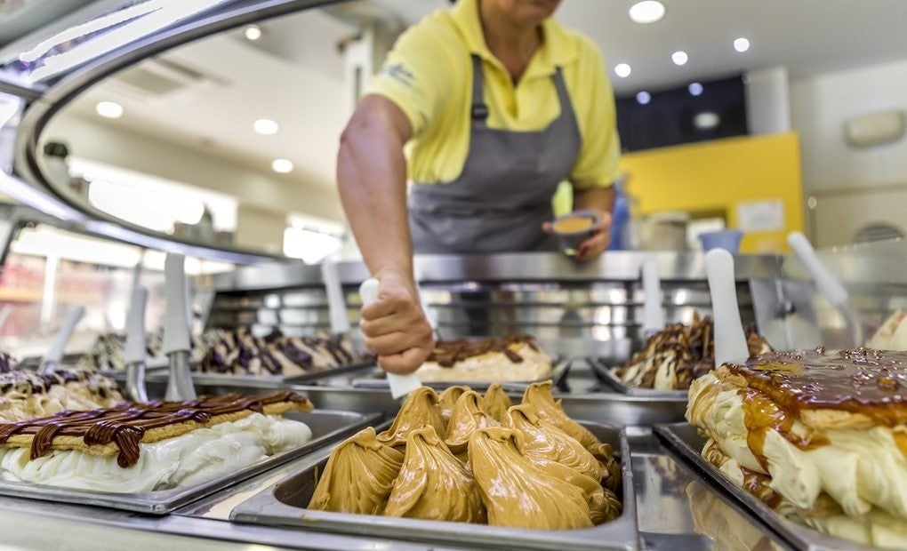 Helados que hablan idiomas