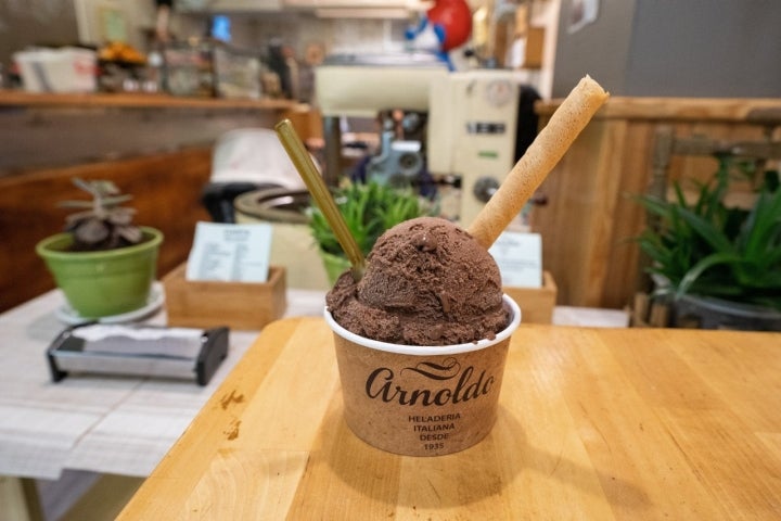 Helado chocolate Arnoldo