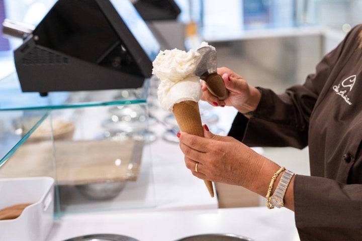 Helado Carlos Arribas