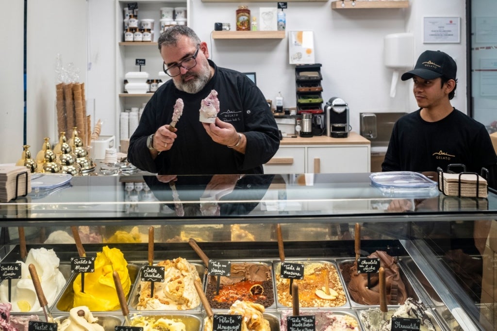 Helados para el frío de parte de Ricardo Nieto 