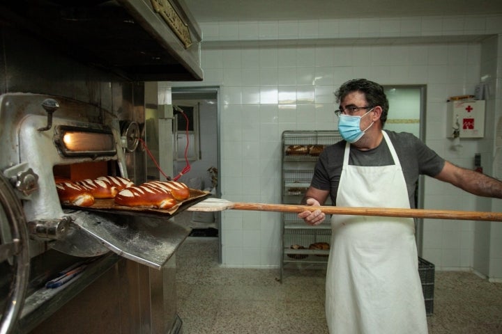 Panadero Horno La tradición