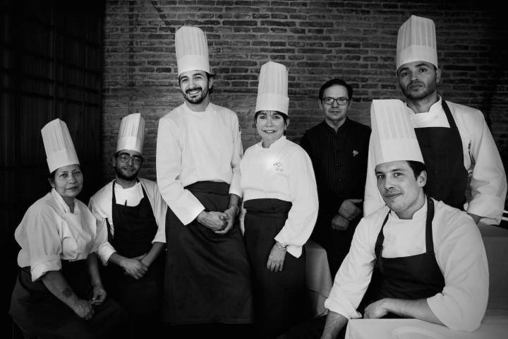 El equipo de 'Hortensio'. Foto: Restaurante Hortensio.