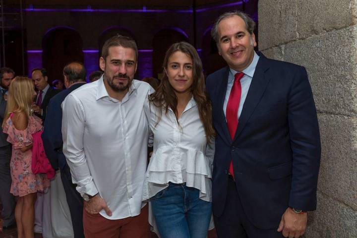 II Premios Gastronomía de Madrid. Javi Estévez, Sara Moreno y Luis Suárez de Lezo. Foto: David de Luis