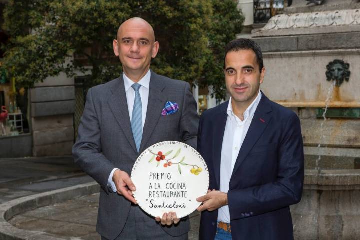 Óscar Velasco, chef de 'Santceloni' (3 Soles Repsol), se ha alzado con el Premio Restaurante 2018.