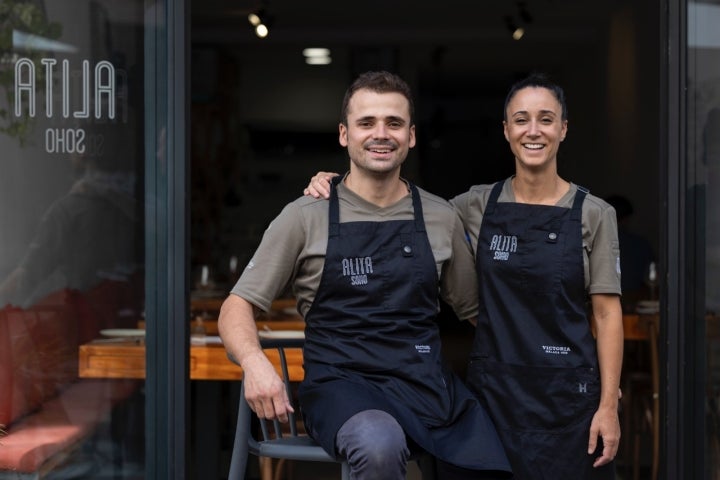  Alvaro Salido y Tatiana Carvajal.