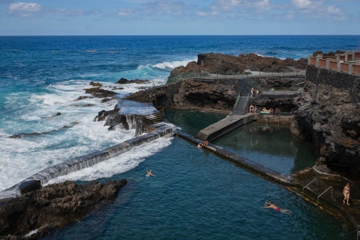 Las pisicnas naturales de La Fajana.