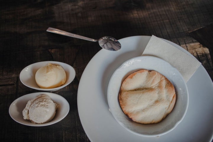 El tatín de manzana, irresistible.