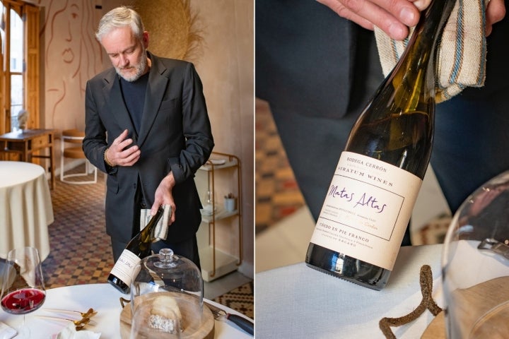 Jorne Buurmeijer siempre encuentra el vino adecuado para cada comensal y para cada plato. 