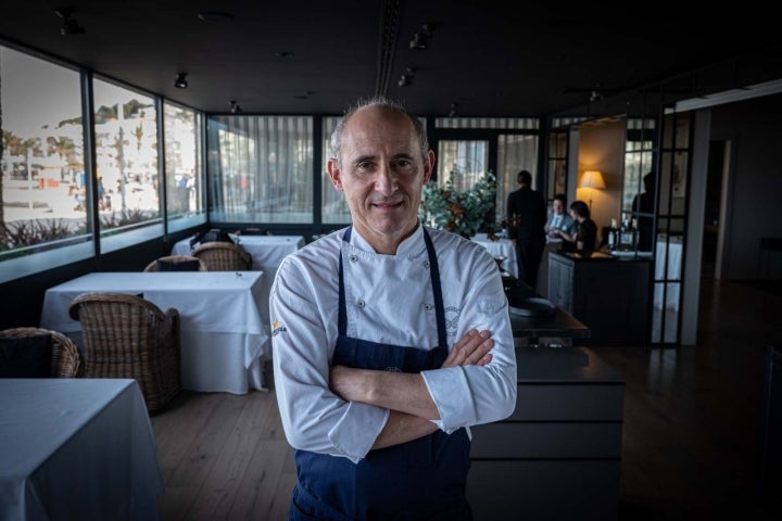 Paco Pérez, un chef que siempre mira al mar.