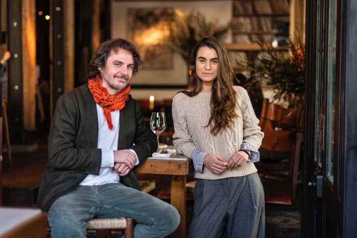 Nacho Ventosa y Sara Aznar