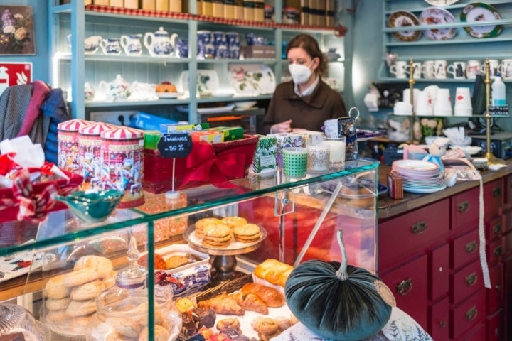 Meriendas-cenas en Madrid: 'Living in London' (tienda)