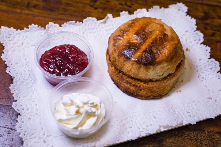 Meriendas-cenas en Madrid: 'Living in London' (scones)