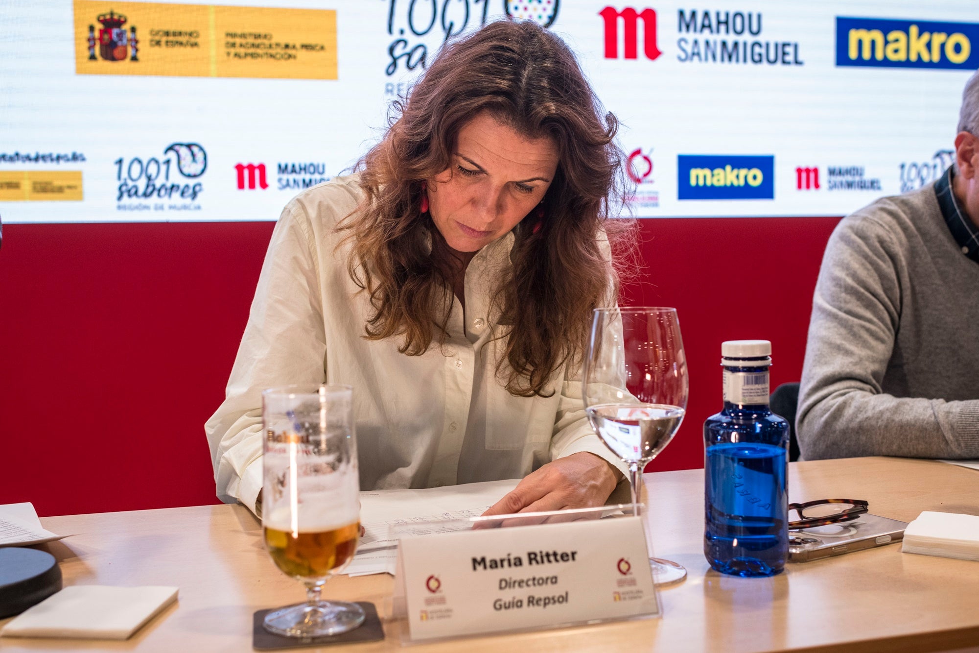 María Ritter formaba parte del concurso a la mejor tapa.